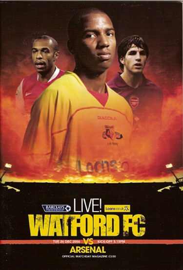 Watford FC v Arsenal FC